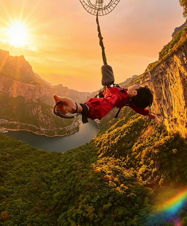 Baling River Bridge Bungee Jump